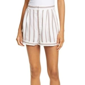 NWT Joie Carvel Striped High Waist Shorts